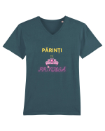 Printesa parintilor Tricou mânecă scurtă guler V Bărbat Presenter