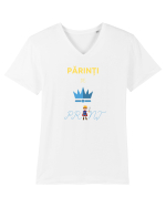 Printul parintilor Tricou mânecă scurtă guler V Bărbat Presenter