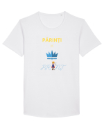 Printul parintilor Tricou mânecă scurtă guler larg Bărbat Skater