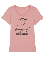 Fotograf - oficial  Tricou mânecă scurtă guler larg fitted Damă Expresser