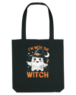 I'm with the witch Sacoșă textilă