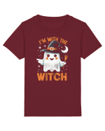 I'm with the witch Tricou mânecă scurtă  Copii Mini Creator