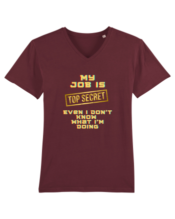 My job? TOP secret Burgundy