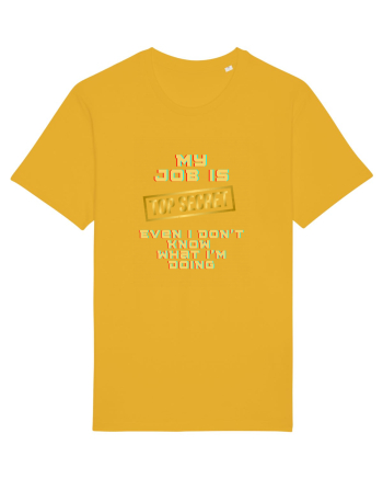 My job? TOP secret Spectra Yellow