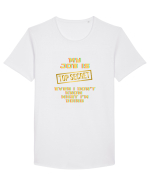 My job? TOP secret Tricou mânecă scurtă guler larg Bărbat Skater