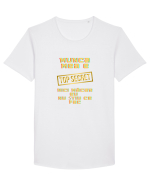 Serviciul meu? TOP Secret Tricou mânecă scurtă guler larg Bărbat Skater