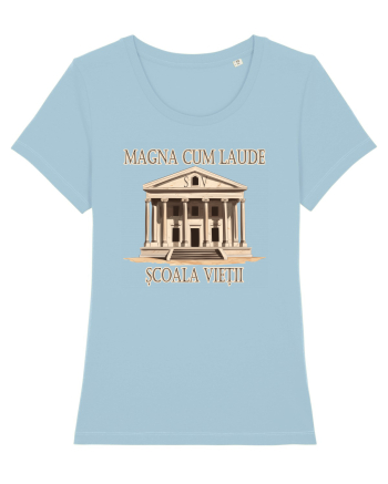 ȘCOALA VIEȚII - ABSOLVITĂ MAGNA CUM LAUDE :D Sky Blue