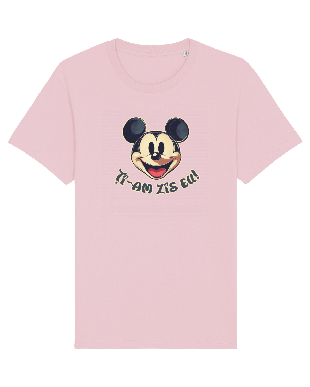 Tricou mânecă scurtă Unisex Rocker Cotton Pink