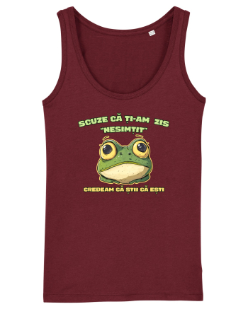 SCUZE CĂ ȚI-AM ZIS  Burgundy