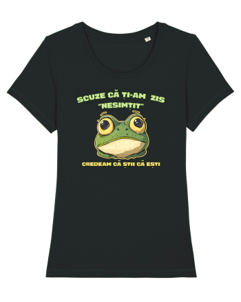 SCUZE CĂ ȚI-AM ZIS  Black