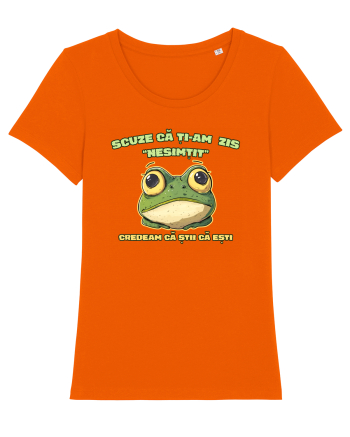 SCUZE CĂ ȚI-AM ZIS  Bright Orange