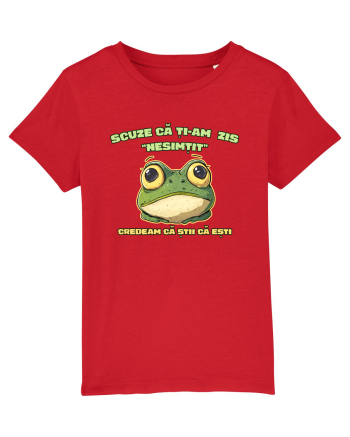 SCUZE CĂ ȚI-AM ZIS  Red