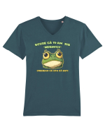 SCUZE CĂ ȚI-AM ZIS  Tricou mânecă scurtă guler V Bărbat Presenter