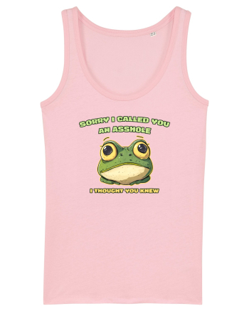 SORRY I CALLED YOU AN ASSHOLE Cotton Pink