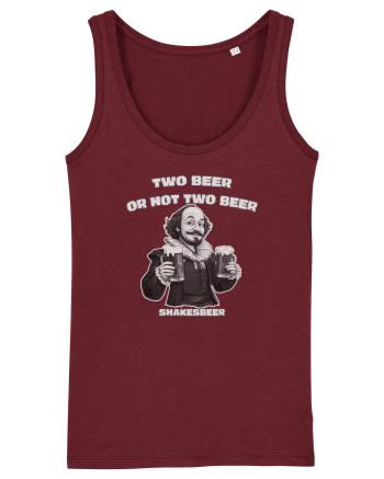 TWO BEER OR NOT TWO BEER - SHAKESBEER Burgundy