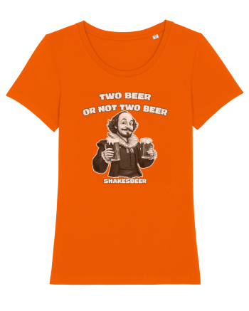 TWO BEER OR NOT TWO BEER - SHAKESBEER Bright Orange