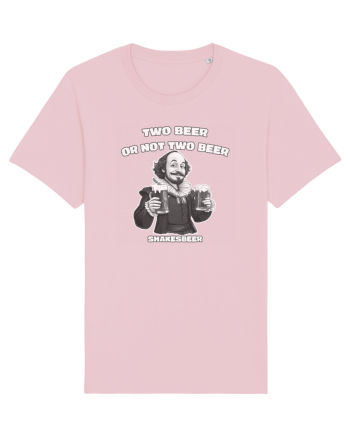 TWO BEER OR NOT TWO BEER - SHAKESBEER Cotton Pink