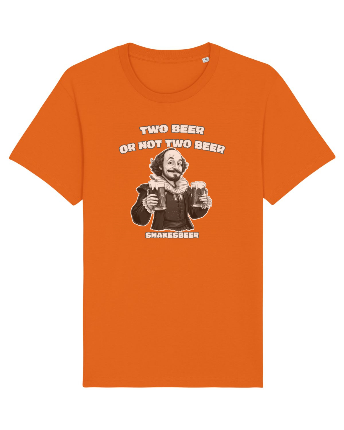 Tricou mânecă scurtă Unisex Rocker Bright Orange
