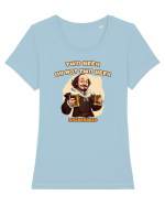 TWO BEER OR NOT TWO BEER - SHAKESBEER 2 Tricou mânecă scurtă guler larg fitted Damă Expresser