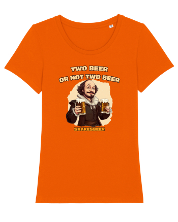 TWO BEER OR NOT TWO BEER - SHAKESBEER 2 Bright Orange