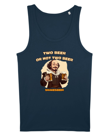 TWO BEER OR NOT TWO BEER - SHAKESBEER 2 Navy