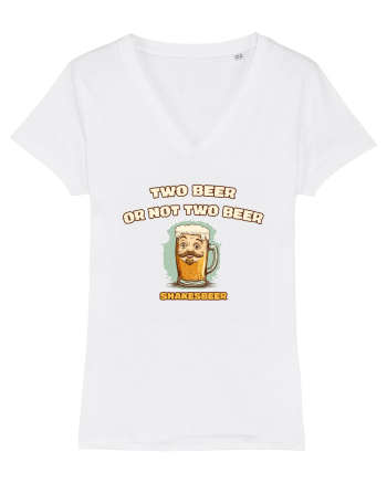 TWO BEER OR NOT TWO BEER - SHAKESBEER 3 White