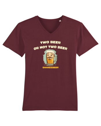 TWO BEER OR NOT TWO BEER - SHAKESBEER 3 Burgundy