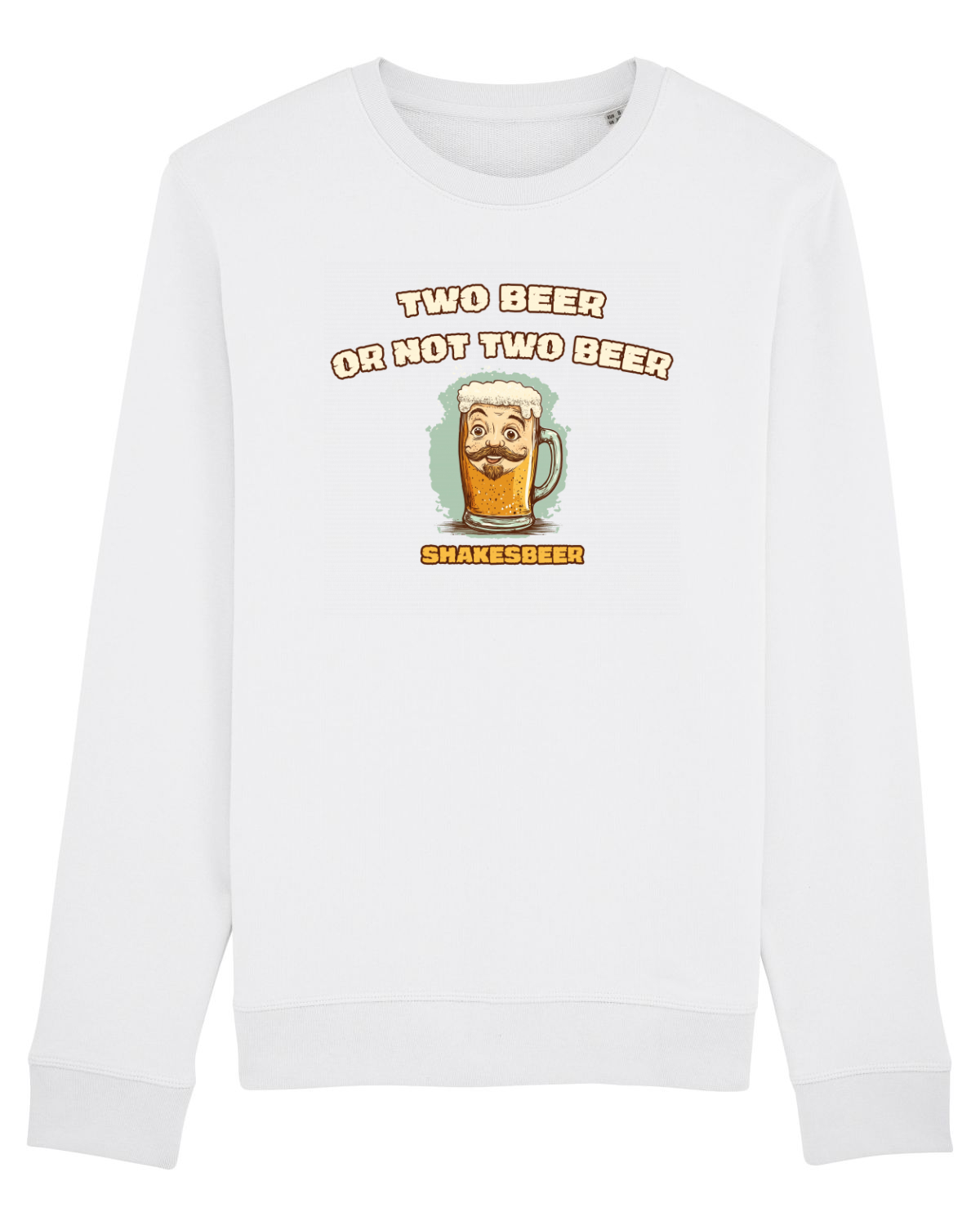 Bluză mânecă lungă Unisex Rise White