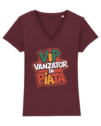 VIP - vânzător în piață Burgundy