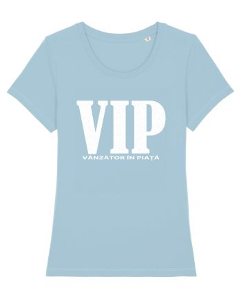VIP - vânzător în piață grunge Sky Blue