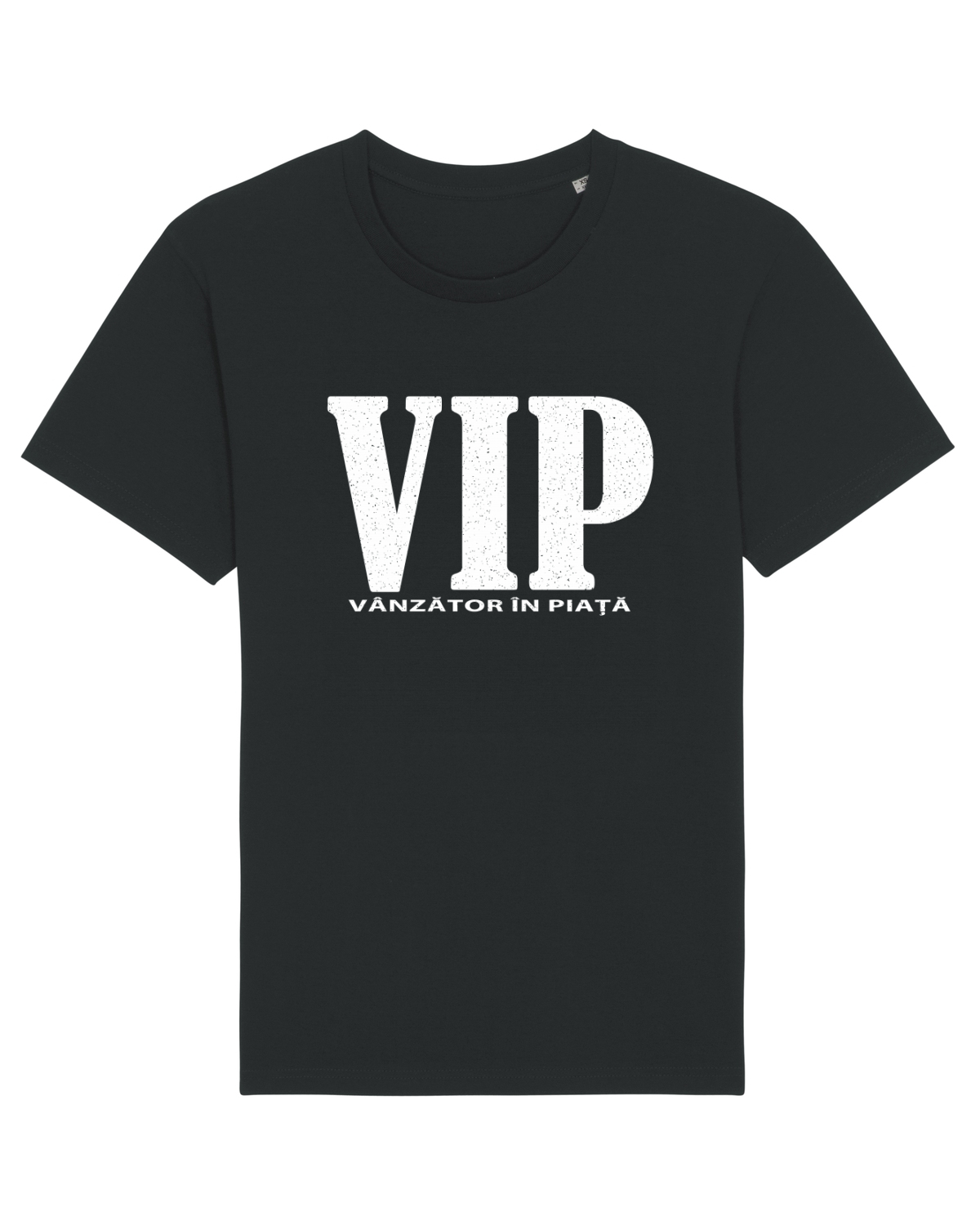 Tricou mânecă scurtă Unisex Rocker Black