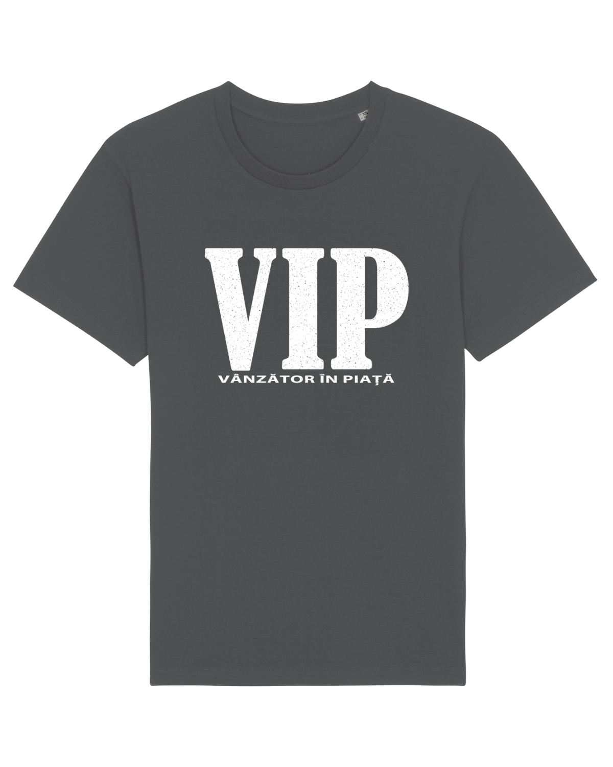 Tricou mânecă scurtă Unisex Rocker Anthracite