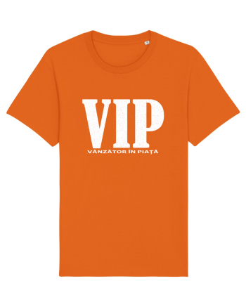 VIP - vânzător în piață grunge Bright Orange