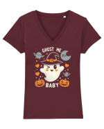 Ghost me Baby Tricou mânecă scurtă guler V Damă Evoker