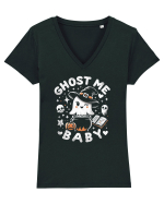 Ghost me Baby Tricou mânecă scurtă guler V Damă Evoker