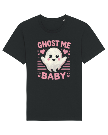 Ghost me Baby pink hearts Black