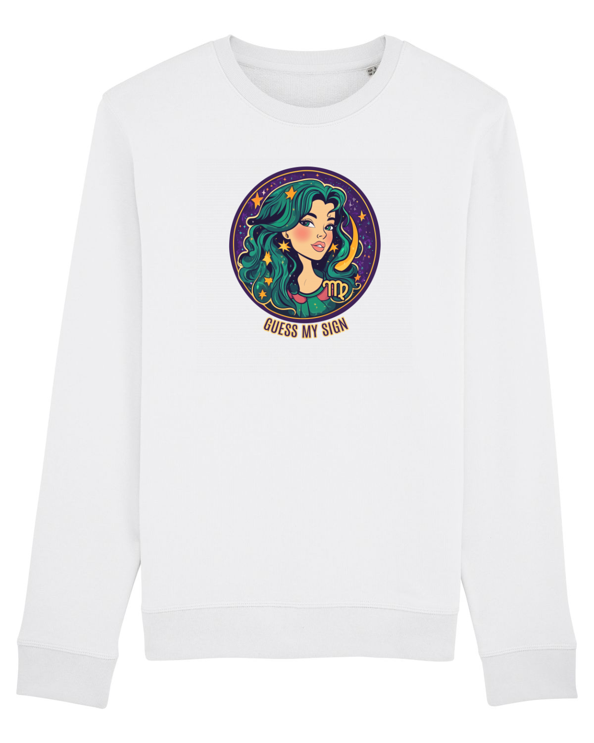 Bluză mânecă lungă Unisex Rise White