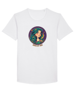 GUESS MY SIGN - FECIOARA / VIRGO Tricou mânecă scurtă guler larg Bărbat Skater