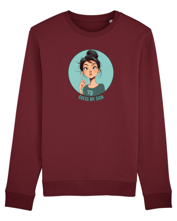 GUESS MY SIGN - FECIOARA / VIRGO 2 Burgundy