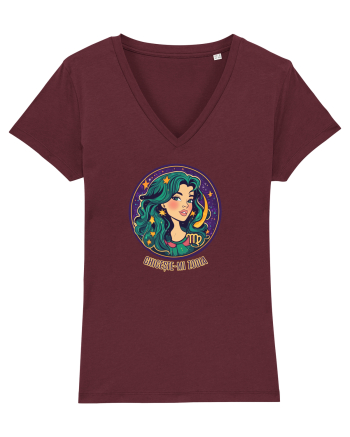 GHICESTE-MI ZODIA - FECIOARA / VIRGO 3 Burgundy