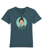 GHICESTE-MI ZODIA - FECIOARA / VIRGO 4 Tricou mânecă scurtă guler V Bărbat Presenter