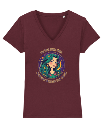I`M THAT CRAZY VIRGO YOU WERE WARNED ABOUT 2 Burgundy
