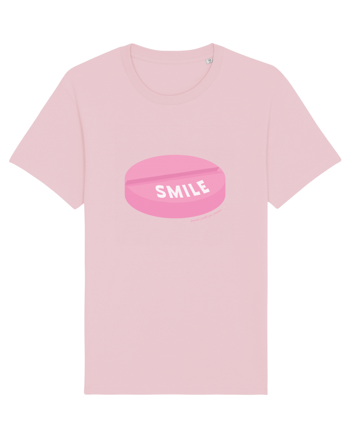 Tricou mânecă scurtă Unisex Rocker Cotton Pink