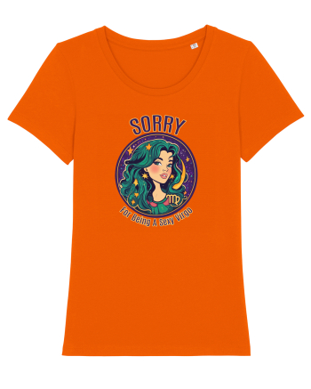 SORRY FOR BEING A SEXY VIRGO 1 Bright Orange