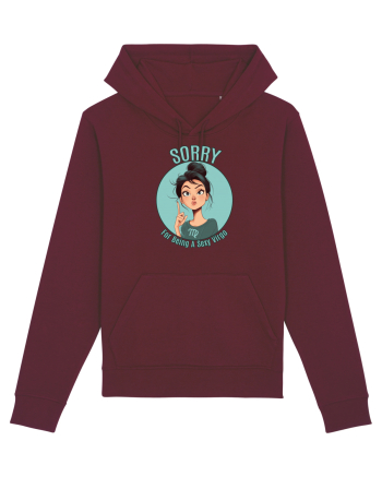 SORRY FOR BEING A SEXY VIRGO 2 Burgundy