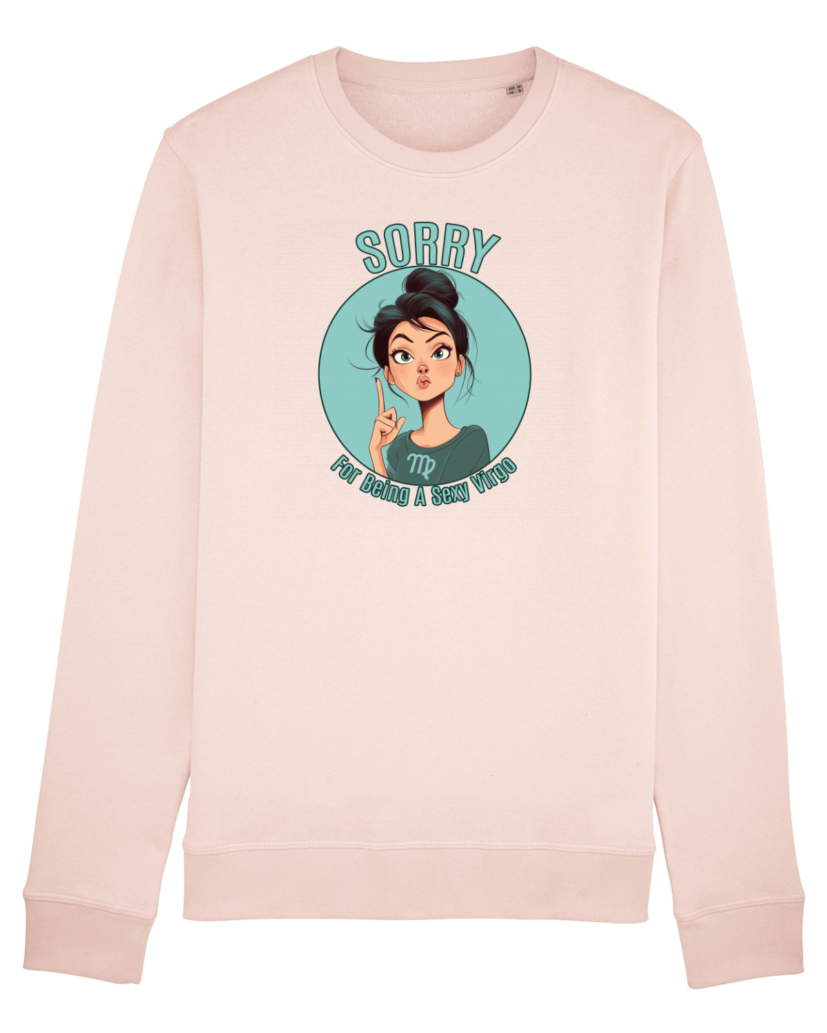 Bluză mânecă lungă Unisex Rise Candy Pink