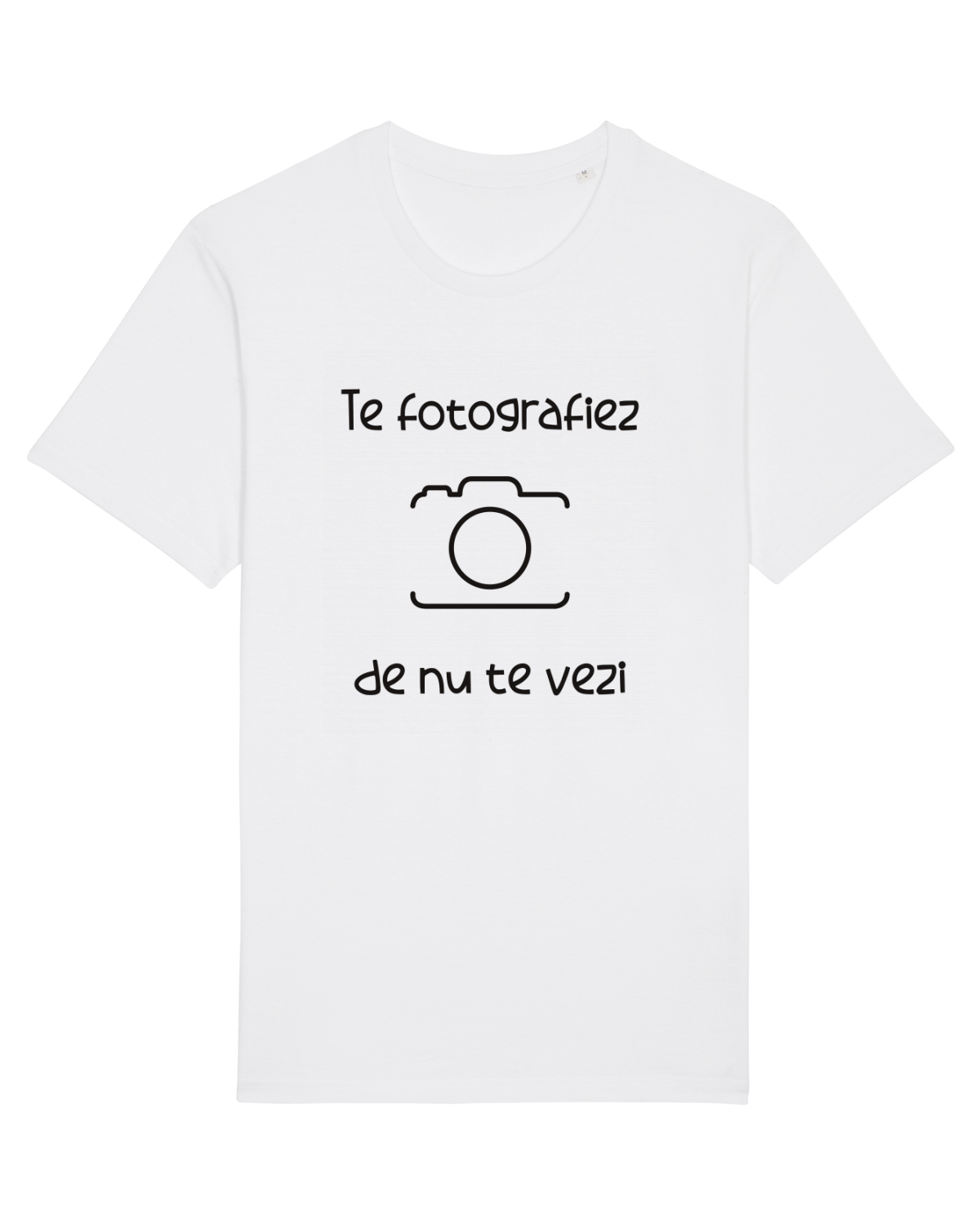 Tricou mânecă scurtă Unisex Rocker White