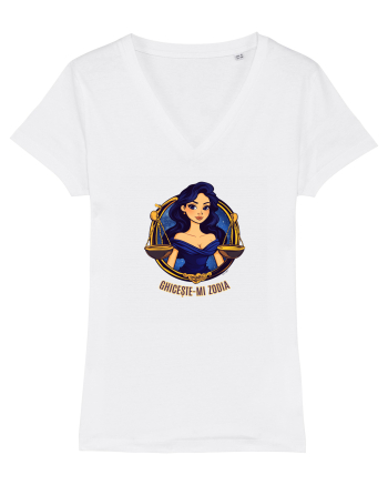GHICESTE-MI ZODIA - BALANTA / LIBRA White