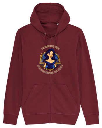 I`M THAT CRAZY LIBRA YOU WERE WARNED ABOUT  Burgundy