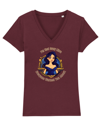 I`M THAT CRAZY LIBRA YOU WERE WARNED ABOUT  Burgundy